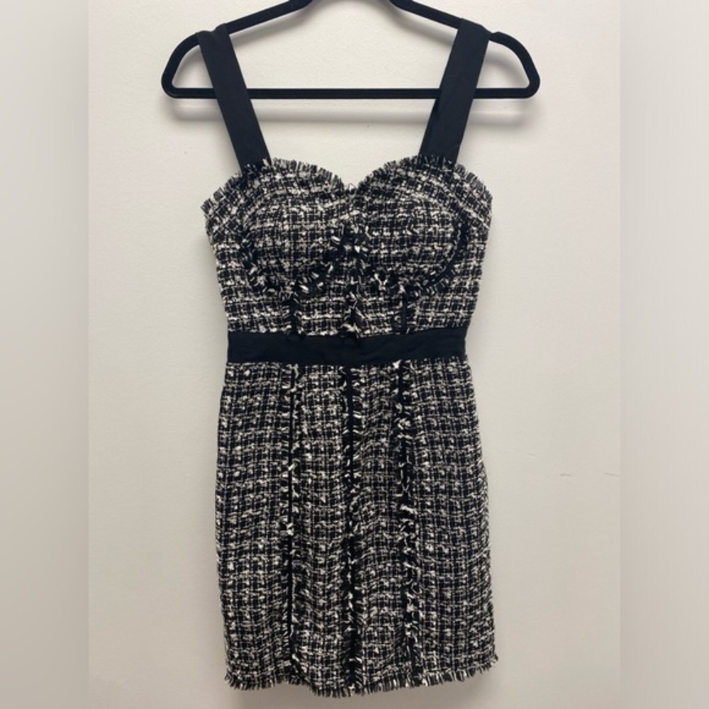 🖤 GUESS Black & White Tweed Dress 🖤 Size 1